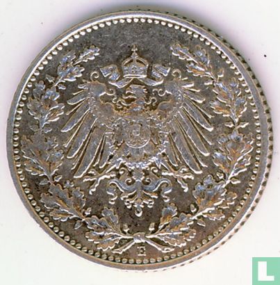 Duitse Rijk ½ mark 1915 (E) - Afbeelding 2