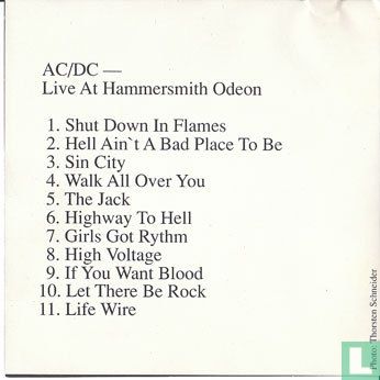 Live at Hammersmith Odeon - Afbeelding 2