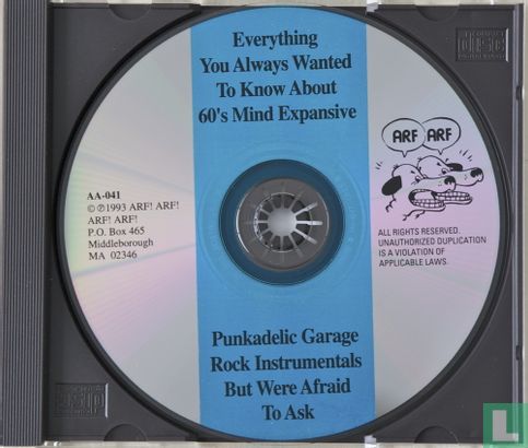 Everything You Always Wanted To Know About 60´s Mind Expansive Punkadelic Garage Rock Instrumentals But Were Afraid To Ask - Afbeelding 3