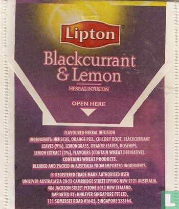 Blackcurrant & Lemon - Afbeelding 2