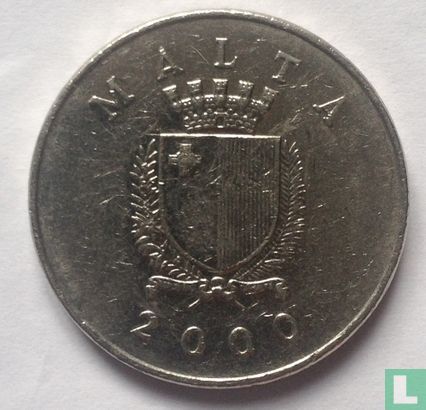 Malta 1 lira 2000 - Image 1