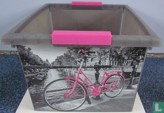 Opbergdoos lila fiets - Bild 2