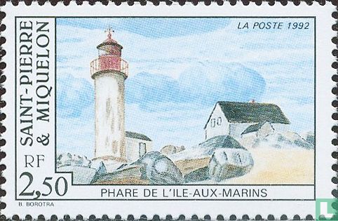 Leuchtturm von île-aux-Marins