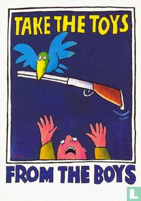 B000361 - Dierenbescherming en Nationale Postcodeloterij "Take the toys from the boys - Image 1