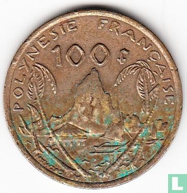 French Polynesia 100 francs 2004 - Image 2