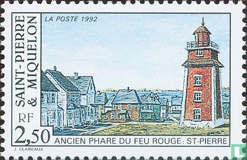 Old lighthouse on St. Pierre - Image 1