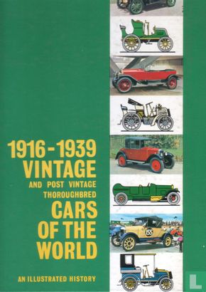 1916-1939 Vintage Cars of the World - Image 1