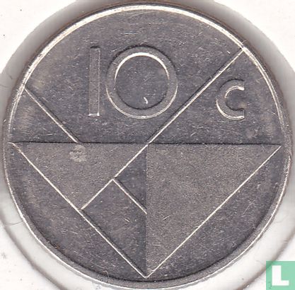 Aruba 10 cent 1988 - Image 2