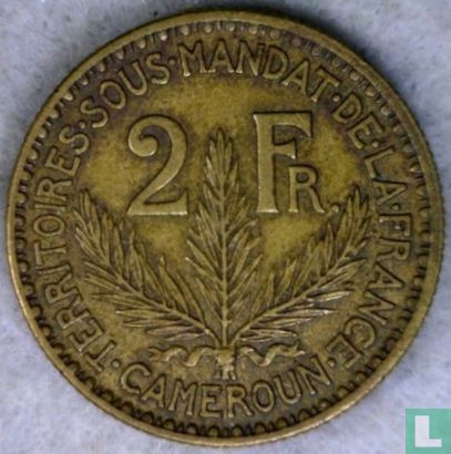 Cameroon 2 francs 1925 - Image 2