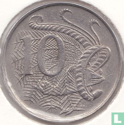 Australie 10 cents 1967 - Image 2
