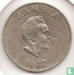 Zambia 10 ngwee 1987 - Image 1