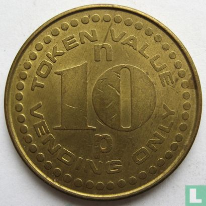 10 New Pence Vending Token - Image 1