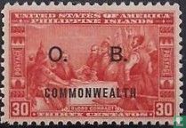 Philippine history, with overprint 