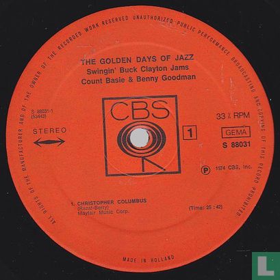The golden days of Jazz - Afbeelding 3