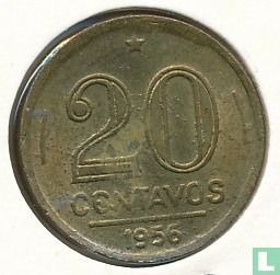 Brasilien 20 Centavo 1956 (Typ 1) - Bild 1
