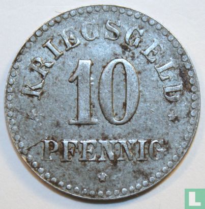 Gross-Salze 10 pfennig 1918 - Afbeelding 2