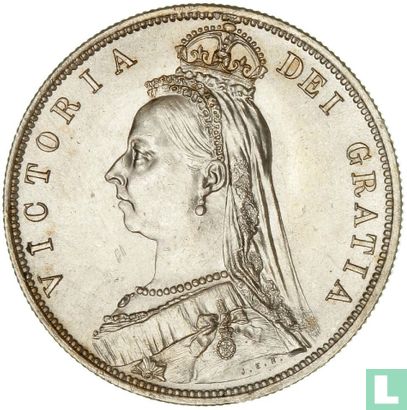 United Kingdom ½ crown 1887 (type 2) - Image 2