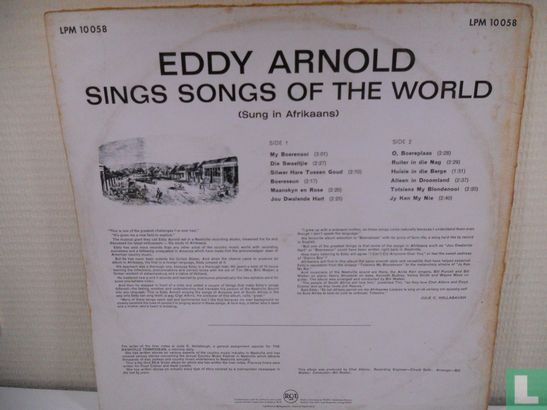Eddy Arnold Sings Songs Of The World - Afbeelding 2