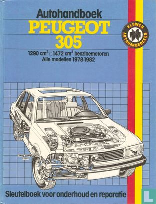 Autohandboek Peugeot 305 - Afbeelding 1