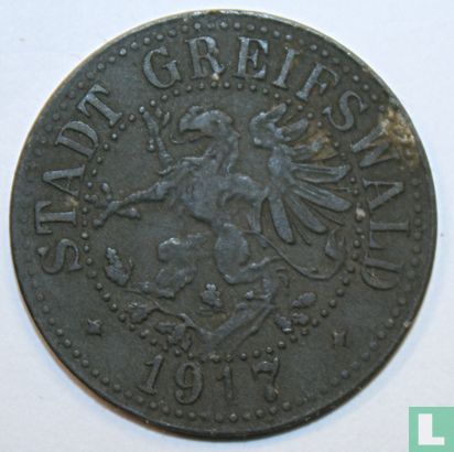 Greifswald 25 pfennig 1917 - Afbeelding 1