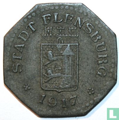 Flensburg 10 pfennig 1917 - Image 1
