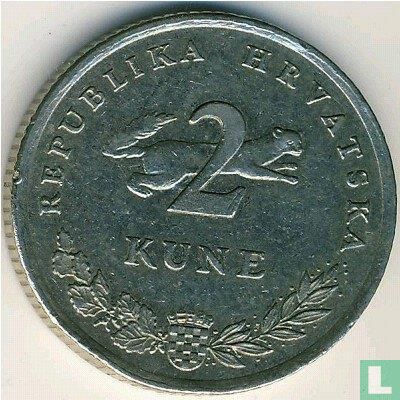 Kroatië 2 kune 1995 - Afbeelding 2