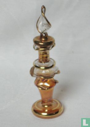 Decorative Egypte bottle with  glass stopper