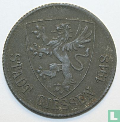 Giessen 50 pfennig 1918 (type 2) - Image 1