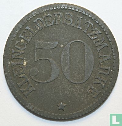 Giessen 50 pfennig 1918 (type 2) - Afbeelding 2