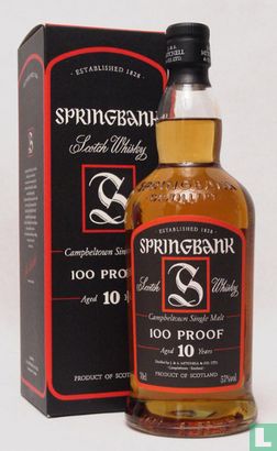 Springbank 10 y.o. 100 proof - Image 1