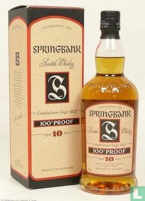 Springbank 10 y.o. 100 proof - Image 1