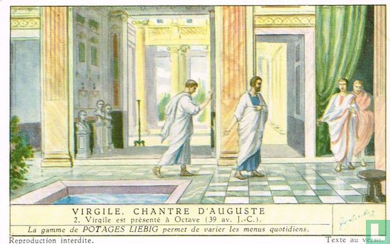 Virgile est présenté à Octave (39 av. J.-C.)