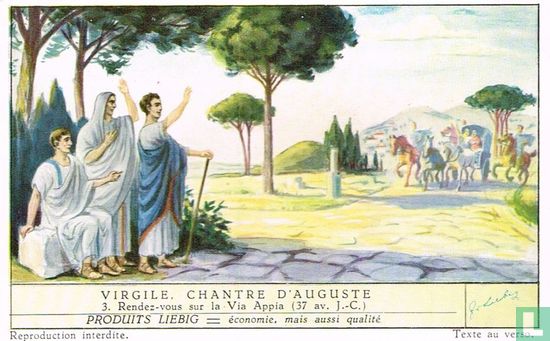 Rendez-vous sur la Via Appia (37 av. J.-C.)