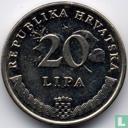 Kroatië 20 lipa 1993 - Afbeelding 2