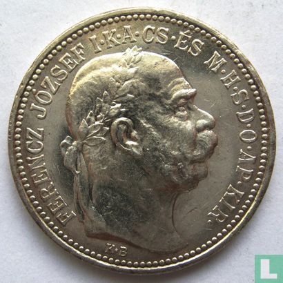 Hongarije 1 korona 1914 - Afbeelding 2