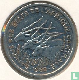Central African States 50 francs 1980 (A) - Image 1