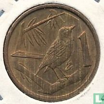 Îles Caïmans 1 cent 1977 - Image 2