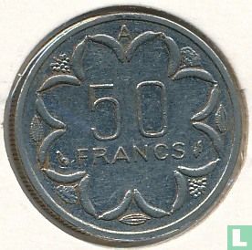 Central African States 50 francs 1980 (A) - Image 2