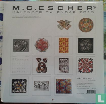 M.C. Escher kalender 2015 - Afbeelding 2