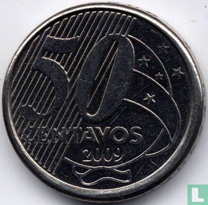 Brazilië 50 centavos 2009 - Afbeelding 1