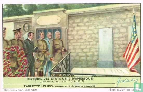 "Lafayette, nous voici!" (juin 1917)