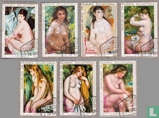 Schilderijen van Renoir