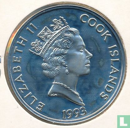 Cook-Inseln 50 Dollar 1993 (PP) "500 years of America - Sir Martin Frobisher" - Bild 1