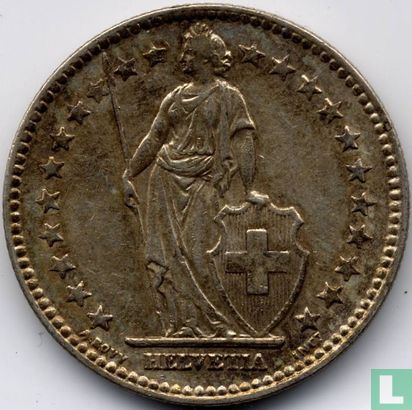 Zwitserland 2 francs 1955 - Afbeelding 2