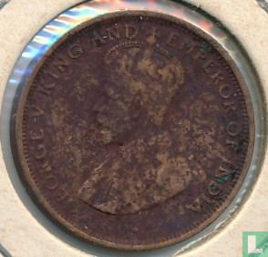 Ceylan 1 cent 1928 - Image 2
