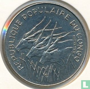 Congo-Brazzaville 100 francs 1982 - Image 2