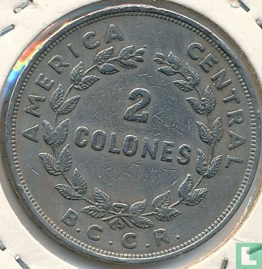Costa Rica 2 colones 1968 - Image 2
