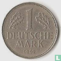 Allemagne 1 mark 1962 (D) - Image 1