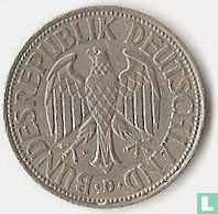 Duitsland 1 mark 1962 (D) - Afbeelding 2