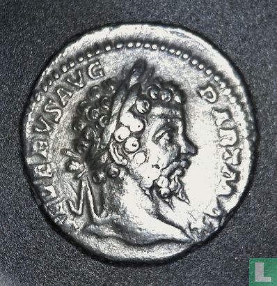 Roman Empire, AR Denarius, 193-211AD, Septimius Severus, Rome, 200-201 AD - Image 1